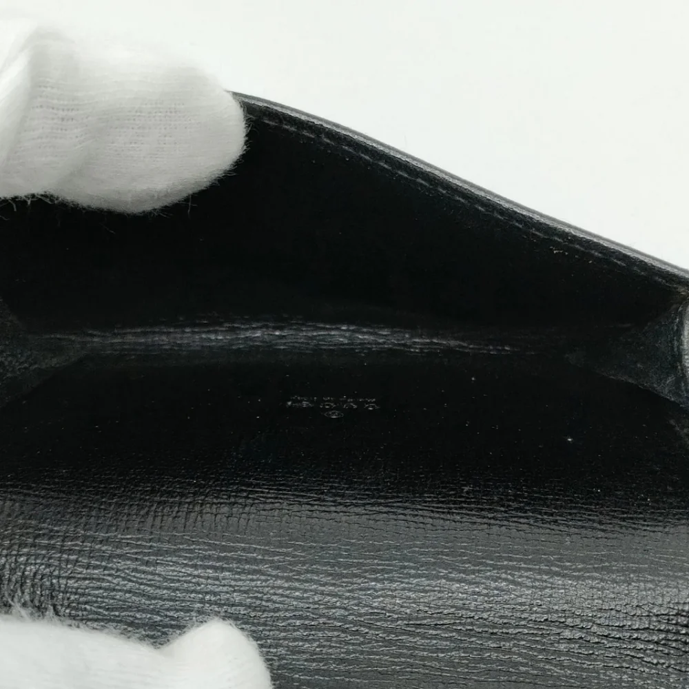 Gucci Card case  Black  Leather